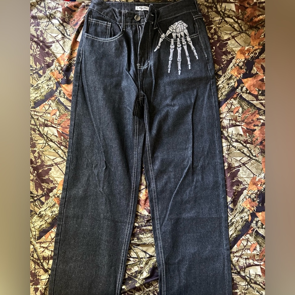 Skeleton Jean vintage